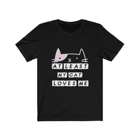 My Cat Loves Me - Unisex Tee - Maas Tee