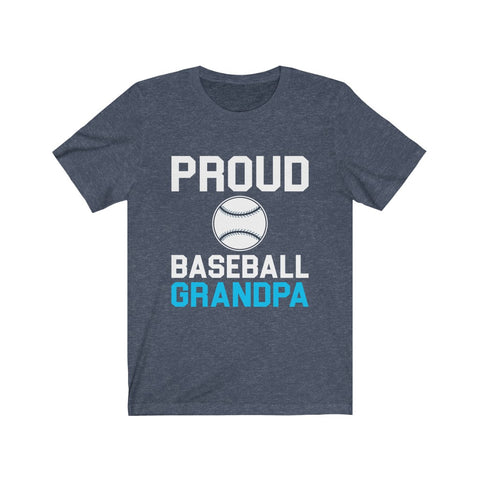 Image of Proud Baseball Grandpa - Unisex Tee