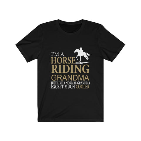 Image of I'm A Horse Riding Grandma - Unisex Tee - Maas Tee