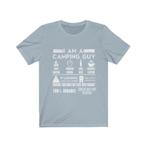 Image of I Am A Camping Guy - Unisex Tee - Maas Tee