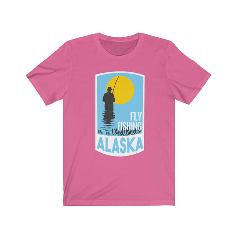 Image of Fly Fishing Alaska - Unisex Tee - Maas Tee