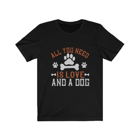 Image of All you need is love and dog