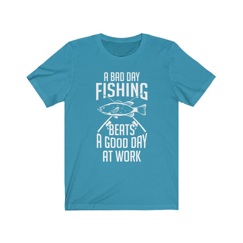 Image of A Bad Dry Fishing - Unisex Tee - Maas Tee