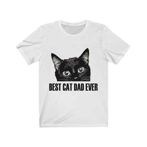 Image of Best cat Dad Ever - unisex tee - Maas Tee