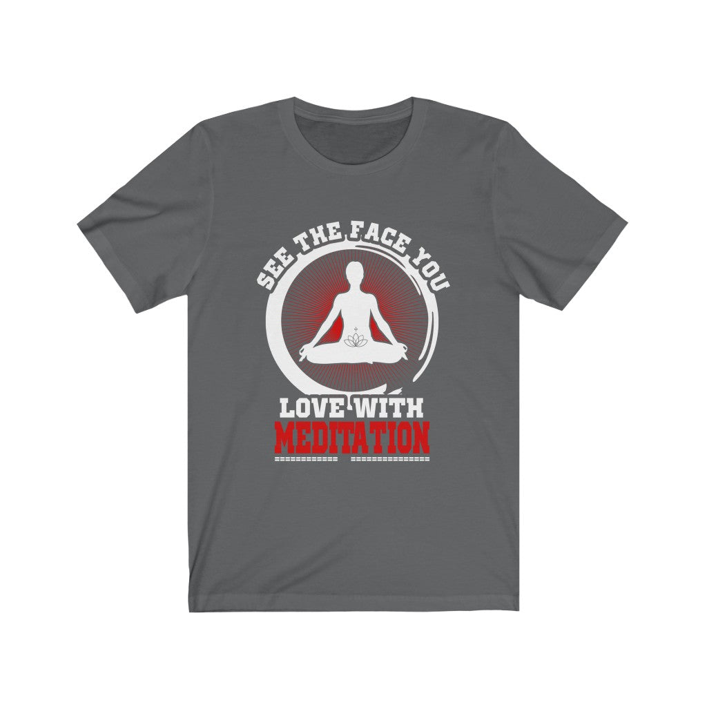 Love With Meditation - Unisex Tee