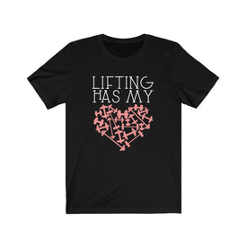 Lifting Has My Heart - Unisex Tee - Maas Tee