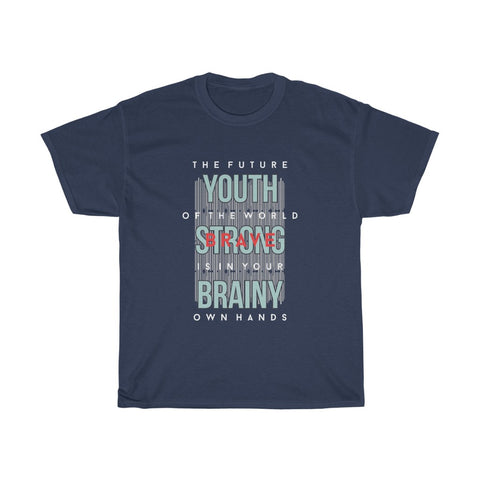 Image of Youth Strong Brainy - Maas Tee