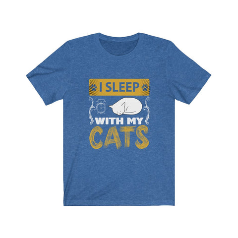 Image of I Sleep With My Cats - Unisex Tee - Maas Tee