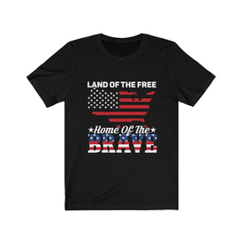Land of The Free Home of The Brave - Unisex Tee