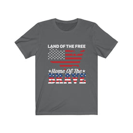 Land of The Free Home of The Brave - Unisex Tee
