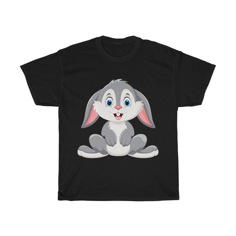 Image of Cute Rabbit - Heavy Cotton Tee - Maas Tee