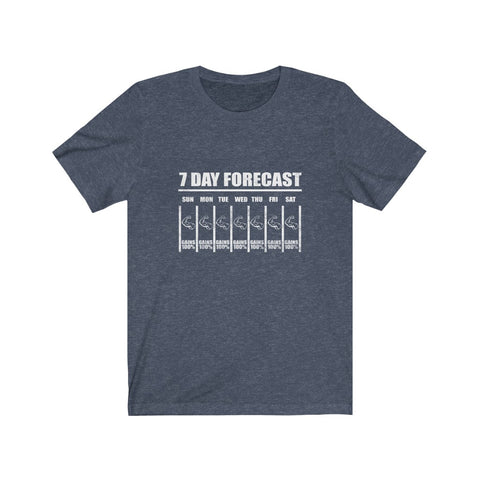 Image of 7 Day Forecast For Gym - Unisex Tee - Maas Tee