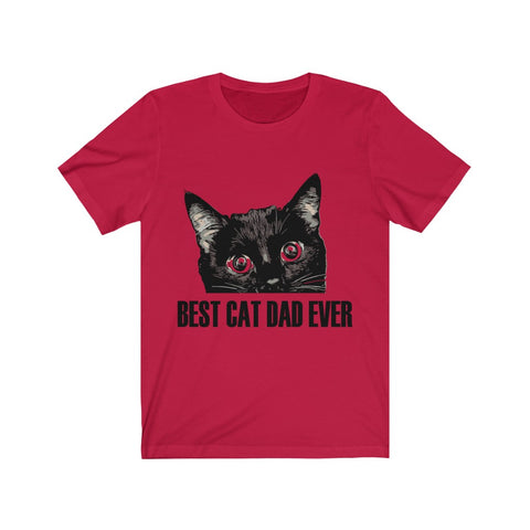 Image of Best cat Dad Ever - unisex tee - Maas Tee