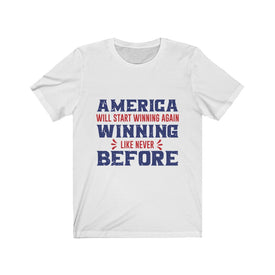America Will Start Winning Again - Unisex Tee - Maas Tee
