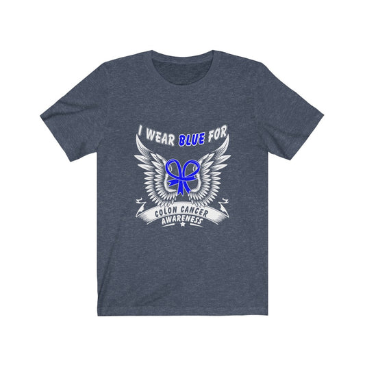 I wear blue for Colon Cancer