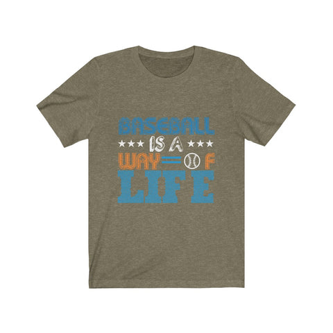Image of Baseball is A Way of Life - Unisex Tee