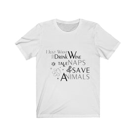 Save Animals - Unisex Tee - Maas Tee