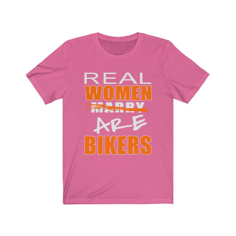 Image of Real Women Are Bikers - Unisex Tee - Maas Tee