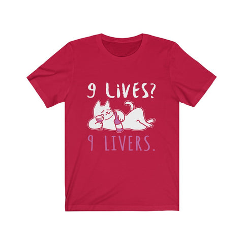 Image of 9 Lives 9 Livers - Unisex Tee - Maas Tee