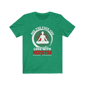 Love With Meditation - Unisex Tee
