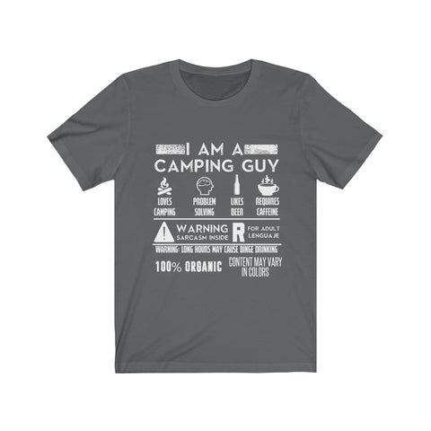 Image of I Am A Camping Guy - Unisex Tee - Maas Tee