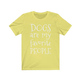Dogs are my favorite people