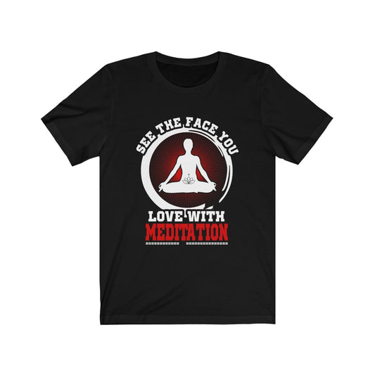 Love With Meditation - Unisex Tee