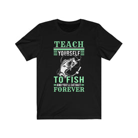 Teach Yourself To Fish - Unisex Tee - Maas Tee