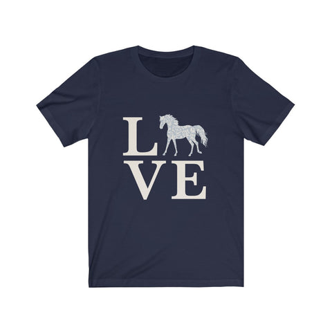 Image of I Love Horses - Unisex Tee - Maas Tee