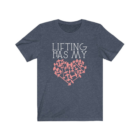Image of Lifting Has My Heart - Unisex Tee - Maas Tee