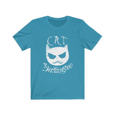 Image of Cat Skellington - Unisex Tee - Maas Tee