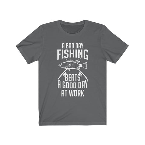 Image of A Bad Dry Fishing - Unisex Tee - Maas Tee